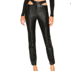 Superdown faux leather pants